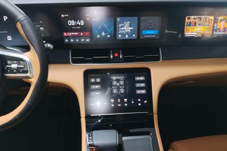 Used Li Auto ONE 2021 Extended-Range 6-Seater Version Audio And AC Panel
