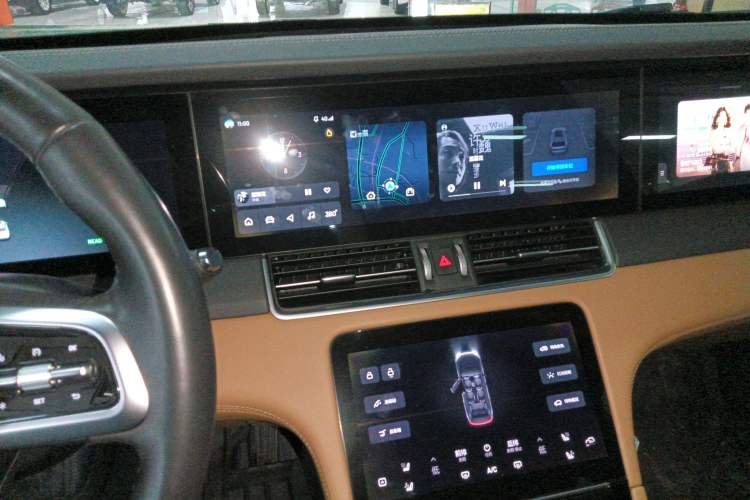 Used Li Auto ONE 2021 Extended-Range 6-Seater Version Audio And AC Panel