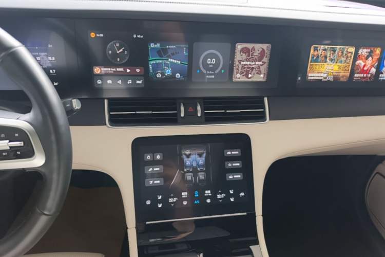 Used Li Auto ONE 2021 Extended-Range 6-Seater Version Audio And AC Panel