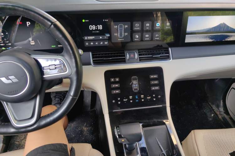 Used Li Auto ONE 2021 Extended-Range 6-Seater Version Audio And AC Panel