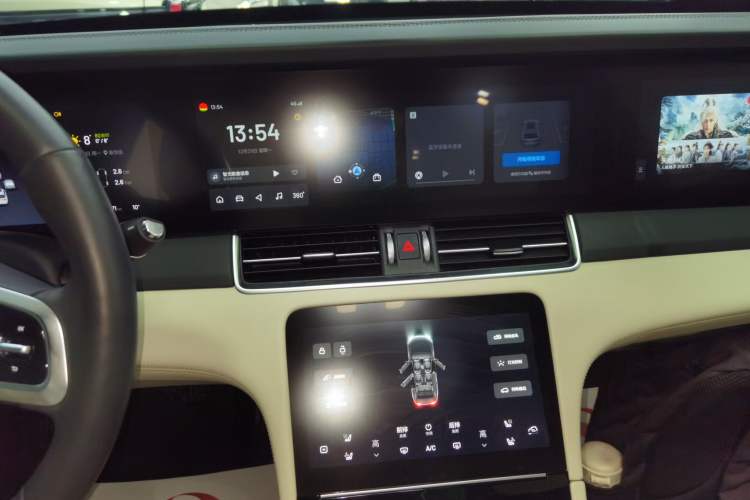 Used Li Auto ONE 2021 Extended-Range 6-Seater Version Audio And AC Panel
