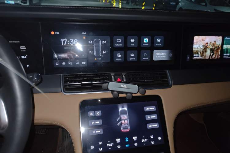 Used Li Auto ONE 2021 Extended-Range 6-Seater Version Audio And AC Panel