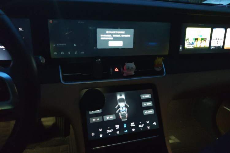 Used Li Auto ONE 2021 Extended-Range 6-Seater Version Audio And AC Panel