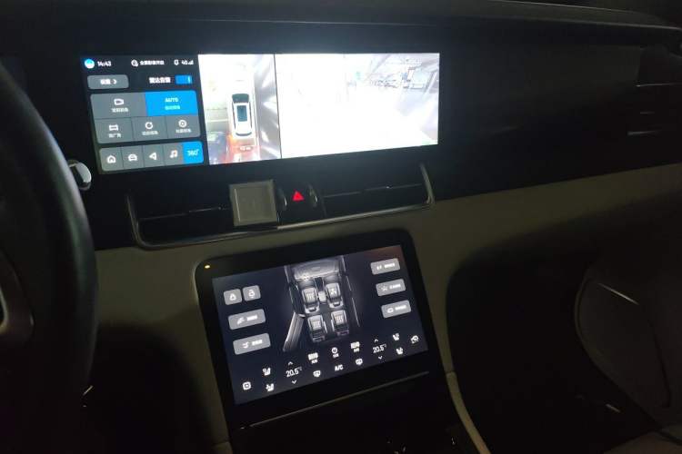 Used Li Auto ONE 2021 Extended-Range 6-Seater Version Audio And AC Panel