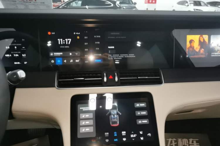 Used Li Auto ONE 2021 Extended-Range 6-Seater Version Audio And AC Panel