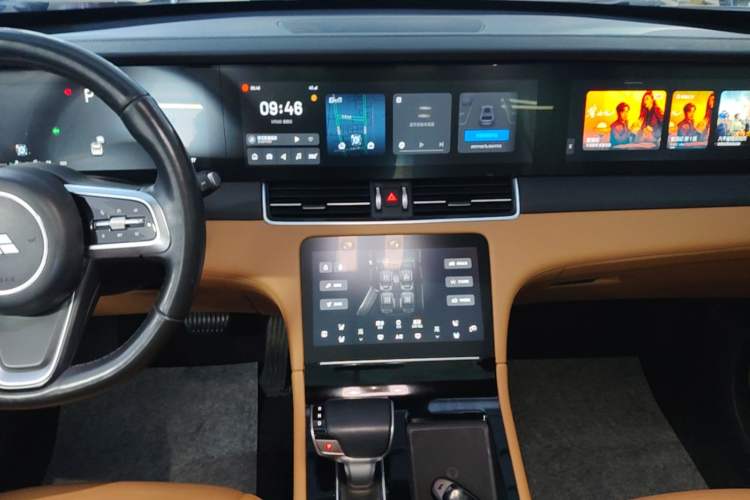 Used Li Auto ONE 2021 Extended-Range 6-Seater Version Audio And AC Panel