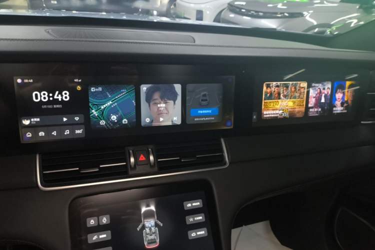 Used Li Auto ONE 2021 Extended-Range 6-Seater Version Audio And AC Panel