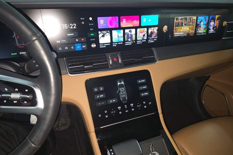 Used Li Auto ONE 2021 Extended-Range 6-Seater Version Audio And AC Panel
