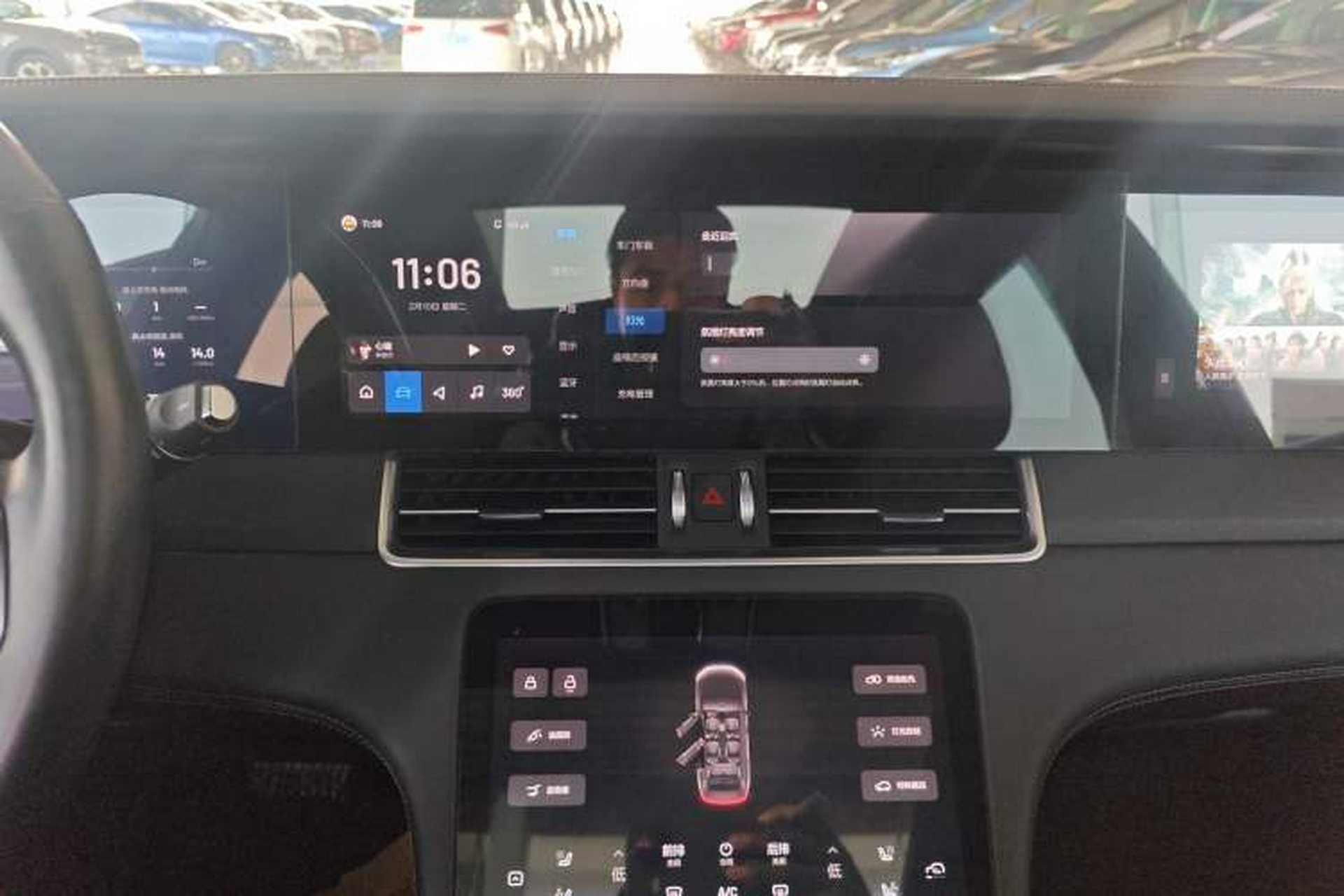 Used Li Auto ONE 2021 Extended-Range 6-Seater Version Audio And AC Panel