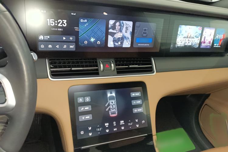 Used Li Auto ONE 2021 Extended-Range 6-Seater Version Audio And AC Panel