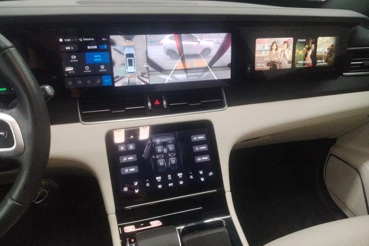 Used Li Auto ONE 2021 Extended-Range 6-Seater Version Audio And AC Panel