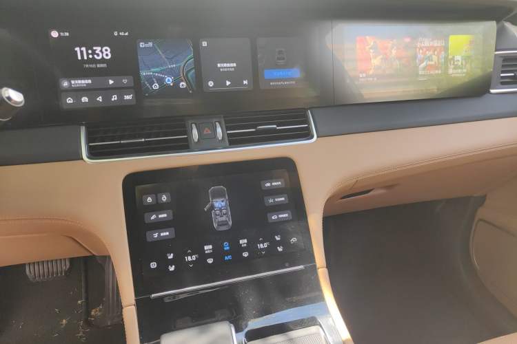 Used Li Auto ONE 2021 Extended-Range 6-Seater Version Audio And AC Panel