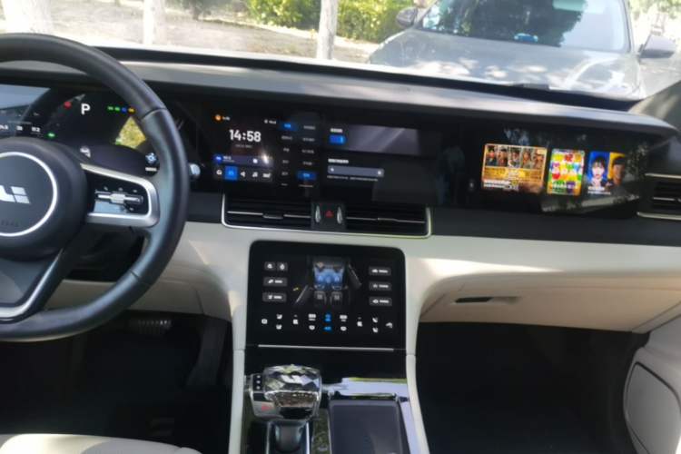 Used Li Auto ONE 2021 Extended-Range 6-Seater Version Audio And AC Panel