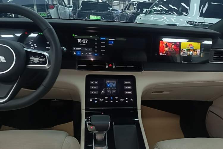 Used Li Auto ONE 2021 Extended-Range 6-Seater Version Audio And AC Panel