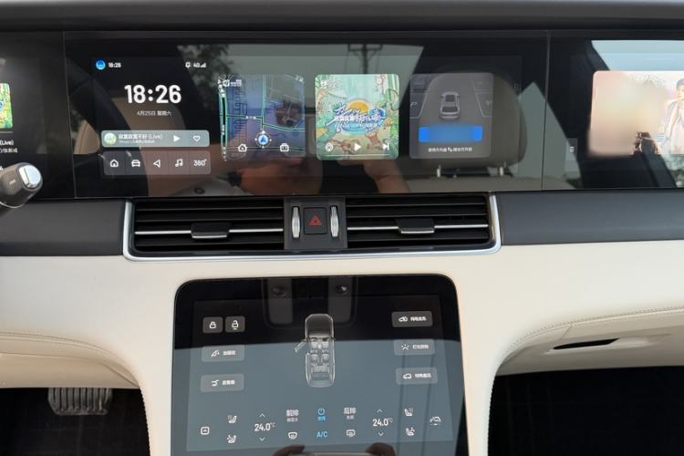 Used Li Auto ONE 2021 Extended-Range 6-Seater Version Audio And AC Panel