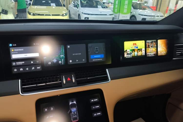Used Li Auto ONE 2021 Extended-Range 6-Seater Version Audio And AC Panel
