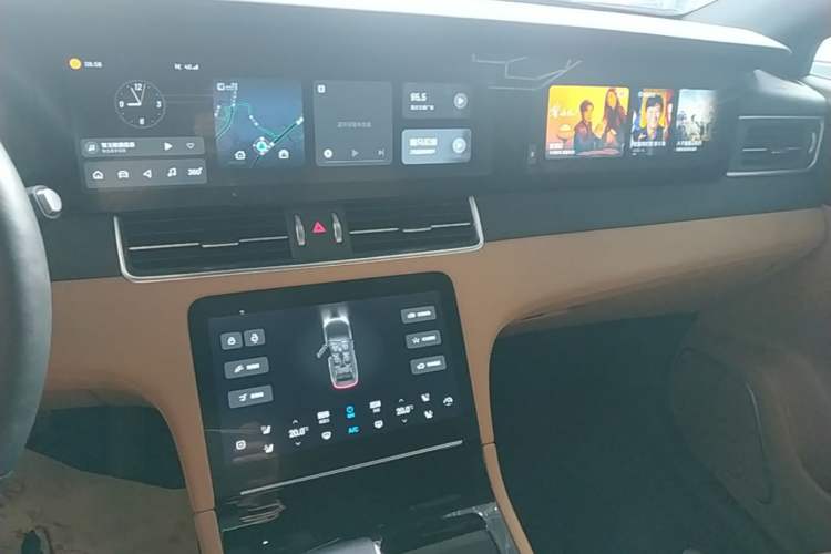 Used Li Auto ONE 2021 Extended-Range 6-Seater Version Audio And AC Panel