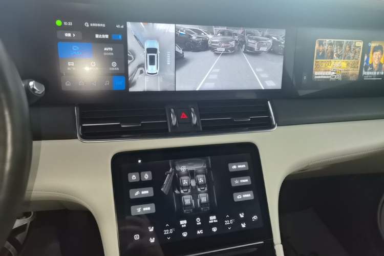 Used Li Auto ONE 2021 Extended-Range 6-Seater Version Audio And AC Panel