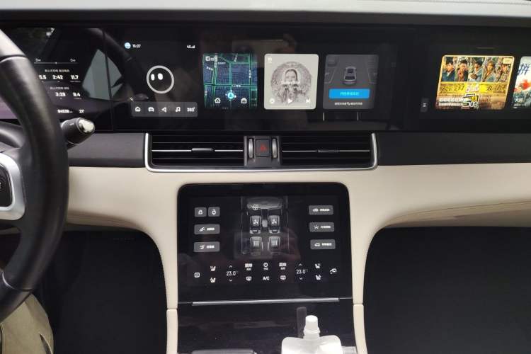 Used Li Auto ONE 2021 Extended-Range 6-Seater Version Audio And AC Panel