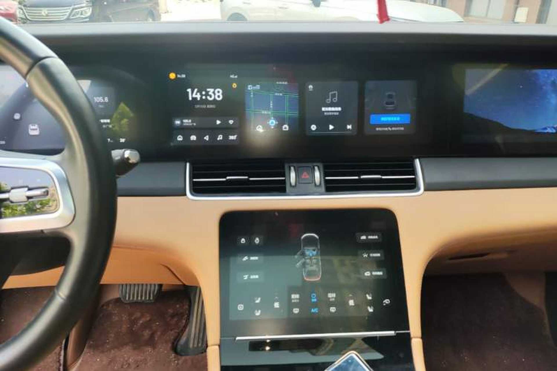 Used Li Auto ONE 2021 Extended-Range 6-Seater Version Audio And AC Panel