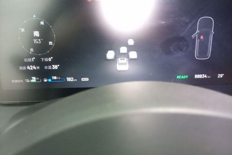 Used Li Auto ONE 2021 Extended-Range 6-Seater Version Instrument Cluster