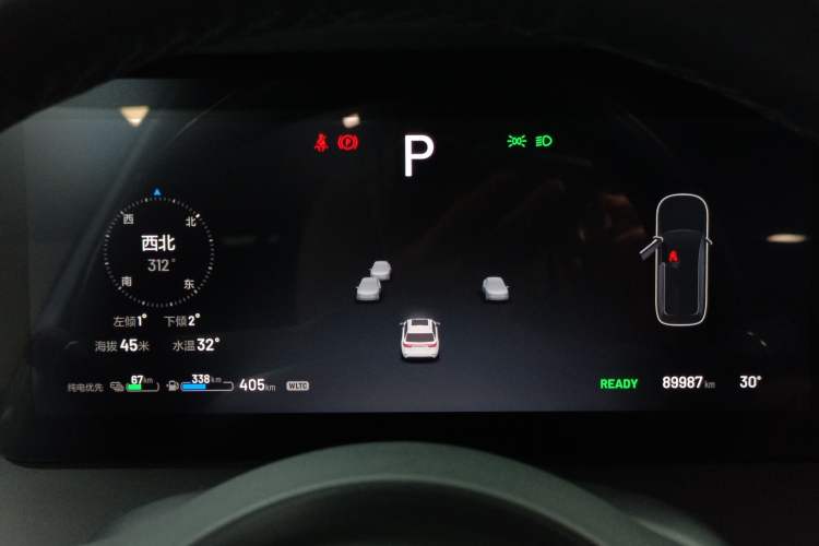 Used Li Auto ONE 2021 Extended-Range 6-Seater Version Instrument Cluster