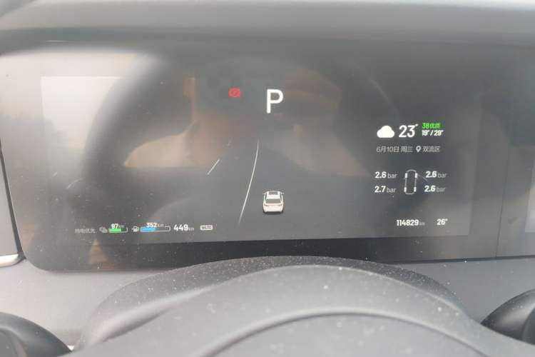 Used Li Auto ONE 2021 Extended-Range 6-Seater Version Instrument Cluster