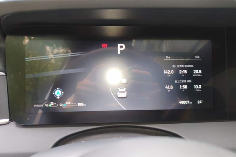 Used Li Auto ONE 2021 Extended-Range 6-Seater Version Instrument Cluster