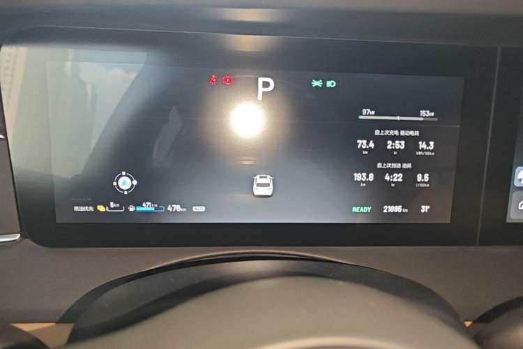 Used Li Auto ONE 2021 Extended-Range 6-Seater Version Instrument Cluster