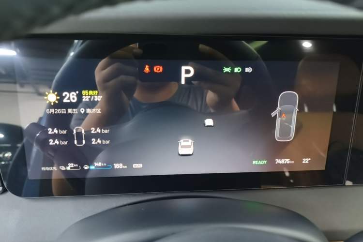 Used Li Auto ONE 2021 Extended-Range 6-Seater Version Instrument Cluster