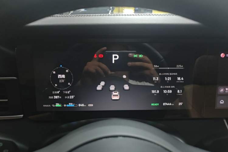 Used Li Auto ONE 2021 Extended-Range 6-Seater Version Instrument Cluster