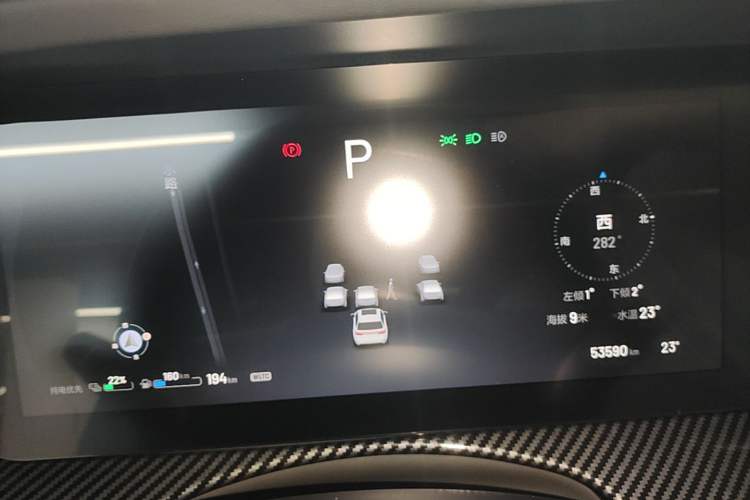 Used Li Auto ONE 2021 Extended-Range 6-Seater Version Instrument Cluster