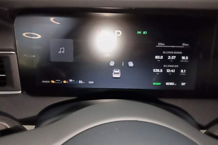 Used Li Auto ONE 2021 Extended-Range 6-Seater Version Instrument Cluster
