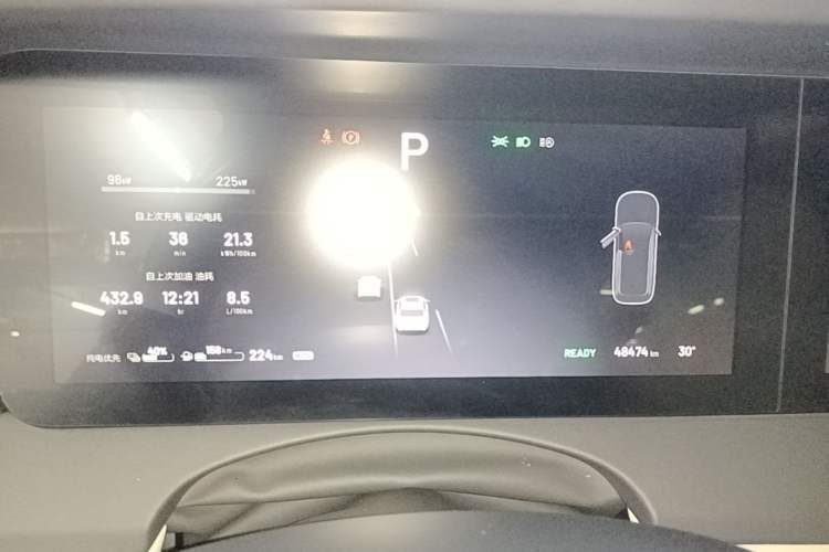 Used Li Auto ONE 2021 Extended-Range 6-Seater Version Instrument Cluster