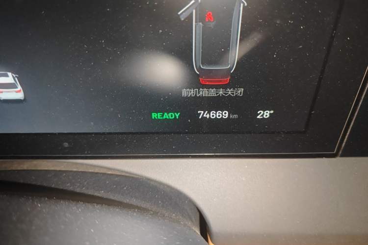 Used Li Auto ONE 2021 Extended-Range 6-Seater Version Odometer Close Up