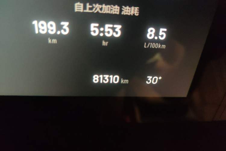 Used Li Auto ONE 2021 Extended-Range 6-Seater Version Odometer Close Up