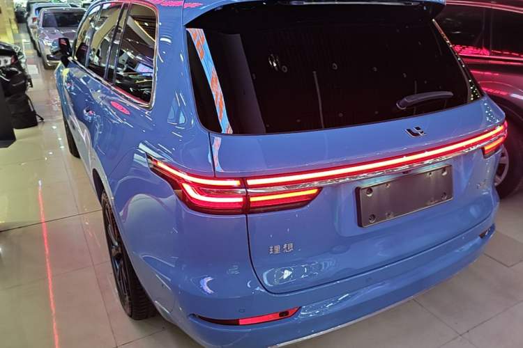 Used Li Auto ONE 2021 Extended-Range 6-Seater Version Rear Left 45 Deg