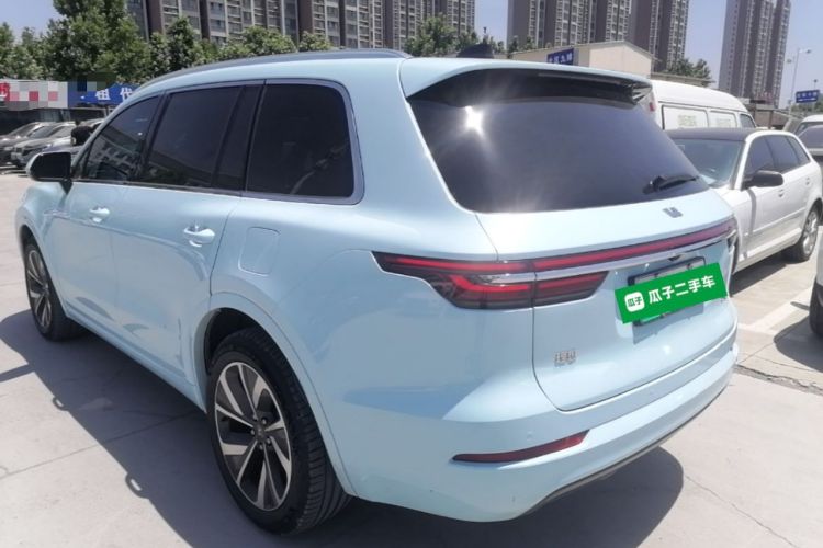 Used Li Auto ONE 2021 Extended-Range 6-Seater Version Rear Left 45 Deg