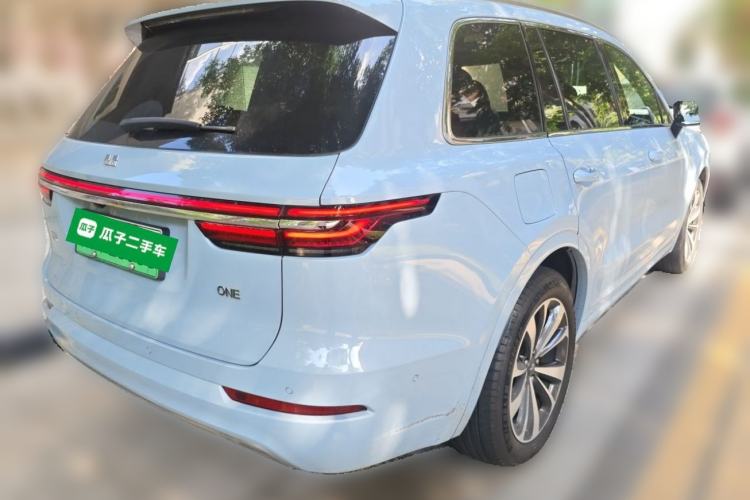 Used Li Auto ONE 2021 Extended-Range 6-Seater Version Rear Right 45 Deg