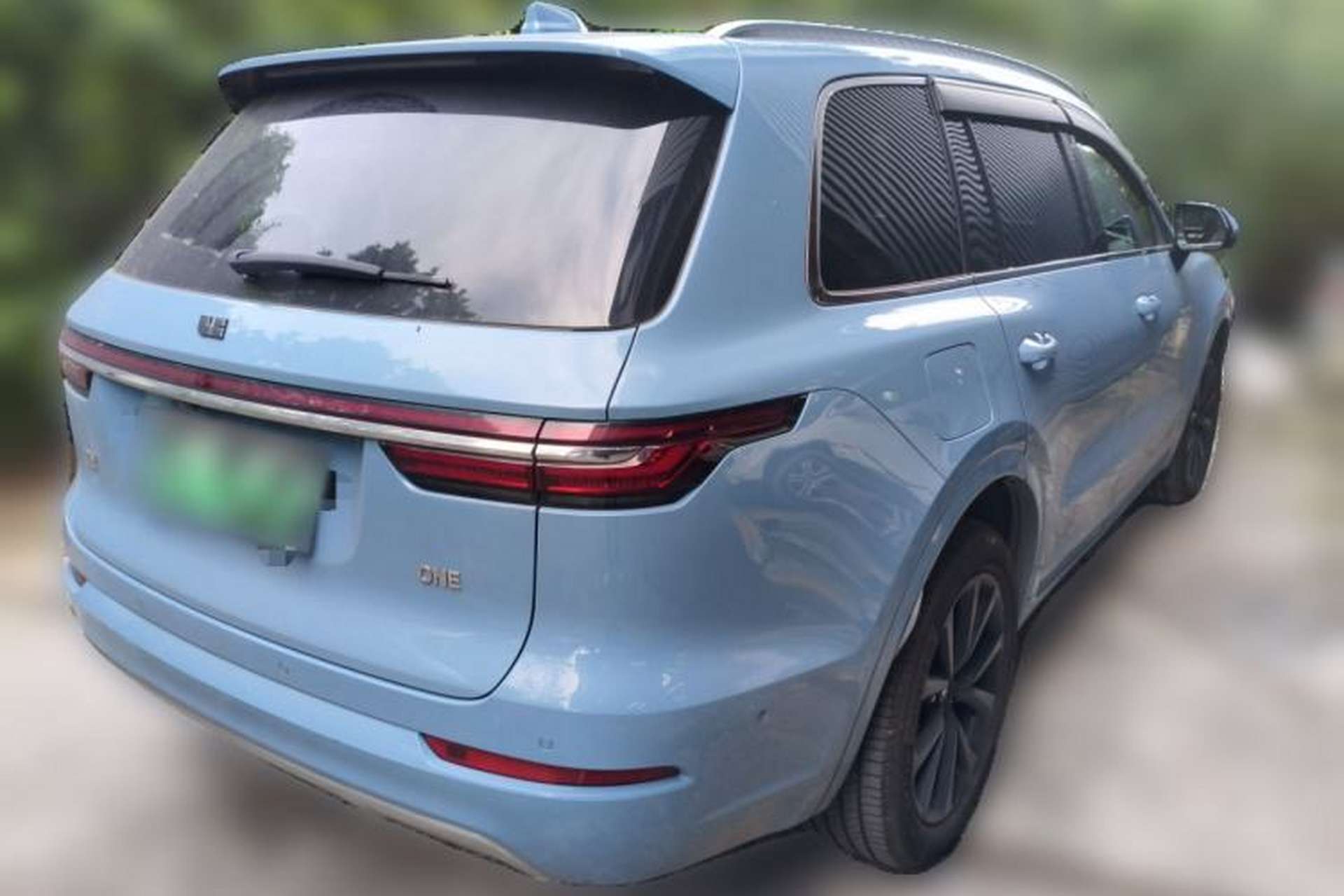 Used Li Auto ONE 2021 Extended-Range 6-Seater Version Rear Right 45 Deg