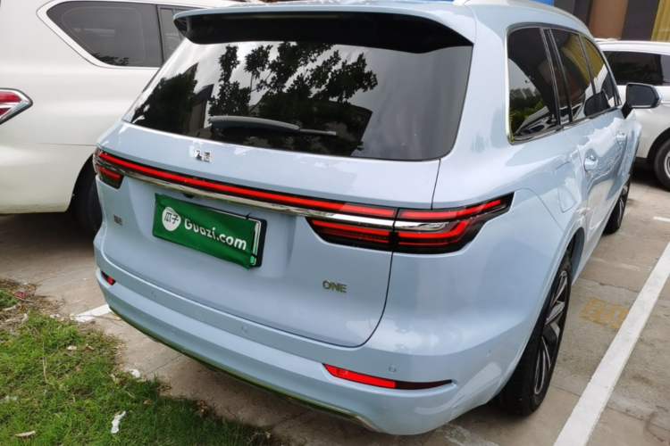 Used Li Auto ONE 2021 Extended-Range 6-Seater Version Rear Right 45 Deg