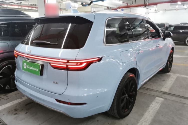 Used Li Auto ONE 2021 Extended-Range 6-Seater Version Rear Right 45 Deg
