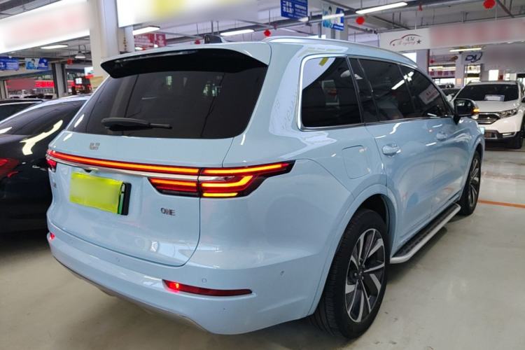 Used Li Auto ONE 2021 Extended-Range 6-Seater Version Rear Right 45 Deg