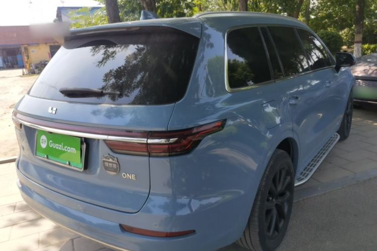 Used Li Auto ONE 2021 Extended-Range 6-Seater Version Rear Right 45 Deg
