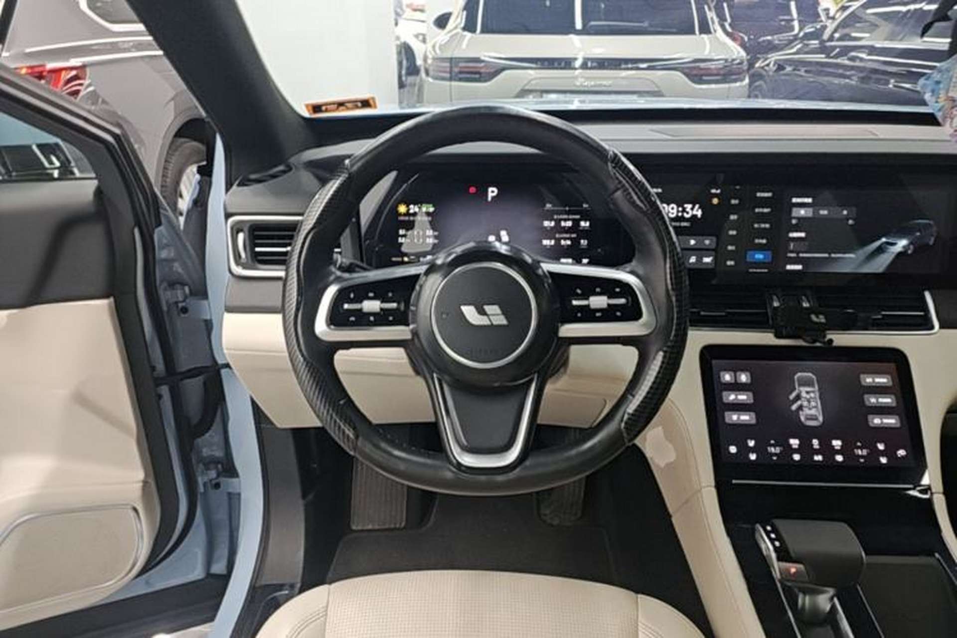 Used Li Auto ONE 2021 Extended-Range 6-Seater Version Steering Wheel