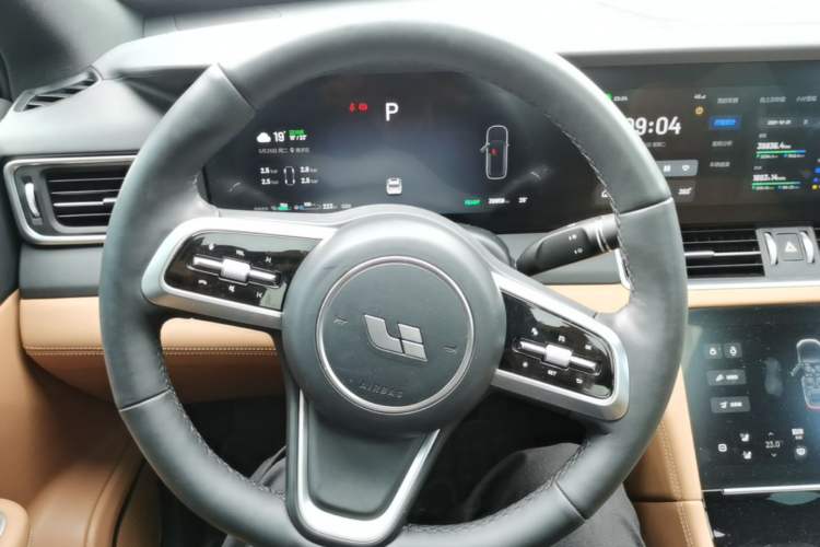 Used Li Auto ONE 2021 Extended-Range 6-Seater Version Steering Wheel