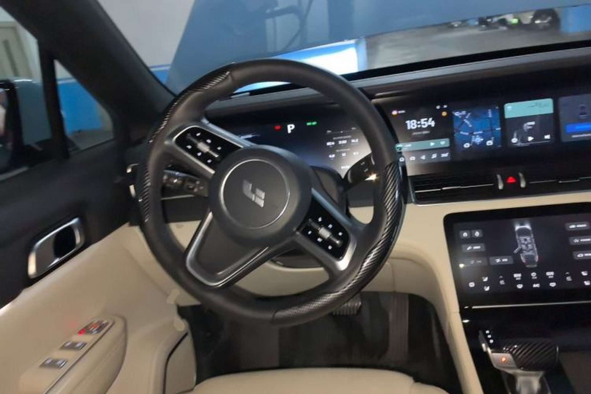 Used Li Auto ONE 2021 Extended-Range 6-Seater Version Steering Wheel