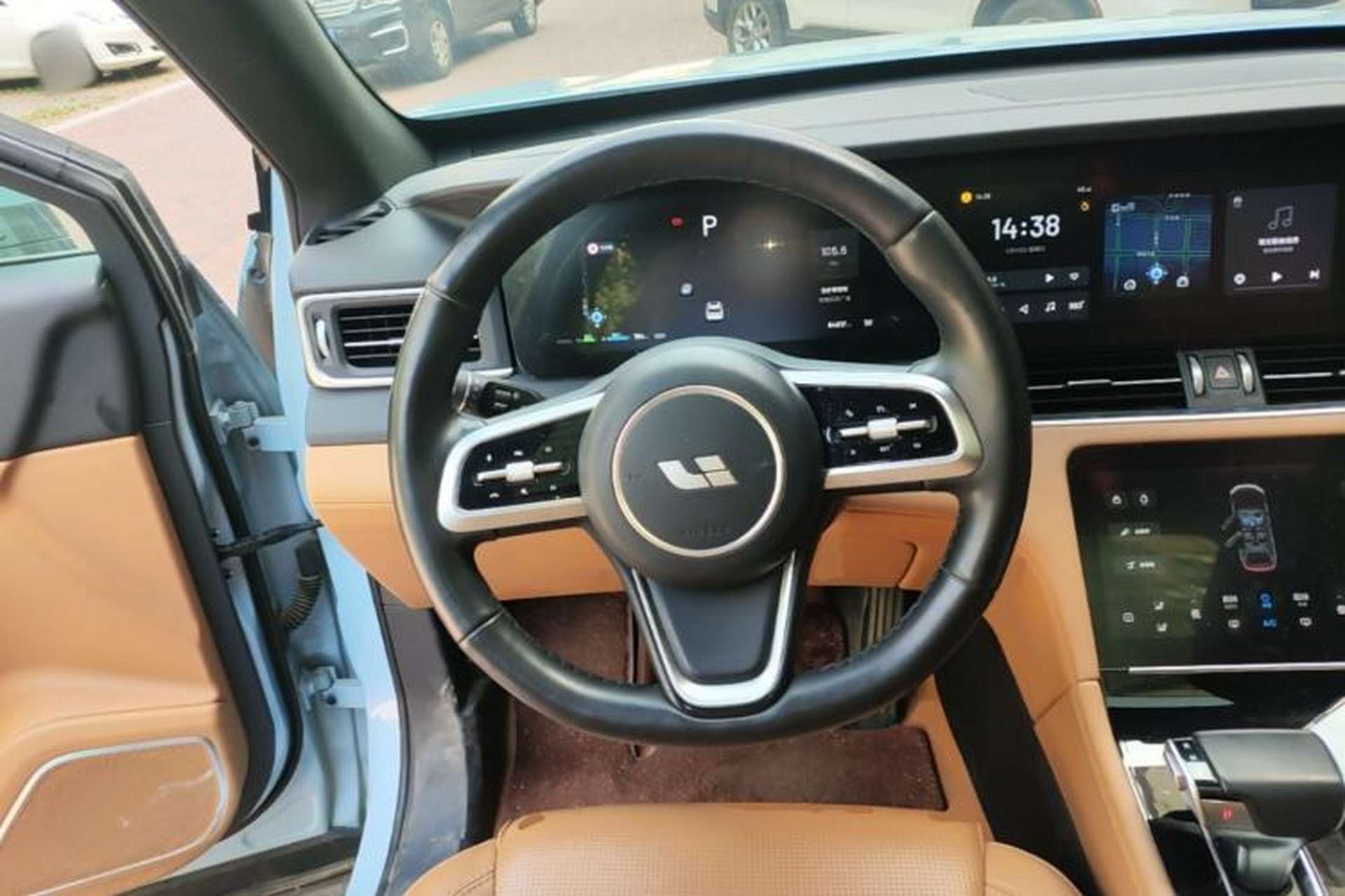 Used Li Auto ONE 2021 Extended-Range 6-Seater Version Steering Wheel