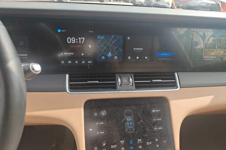 Used Li Auto ONE 2021 Extended-Range 6-Seater Version Audio And AC Panel
