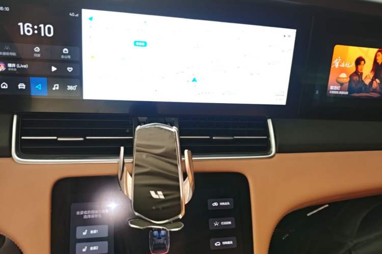 Used Li Auto ONE 2021 Extended-Range 6-Seater Version Audio And AC Panel